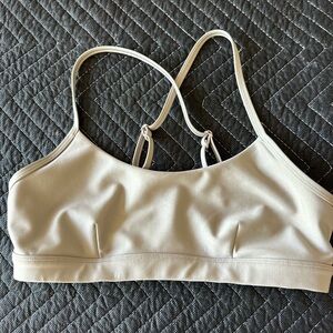 ALO Yoga Airlift Cream Sports Bra Intimates & Sleepwear